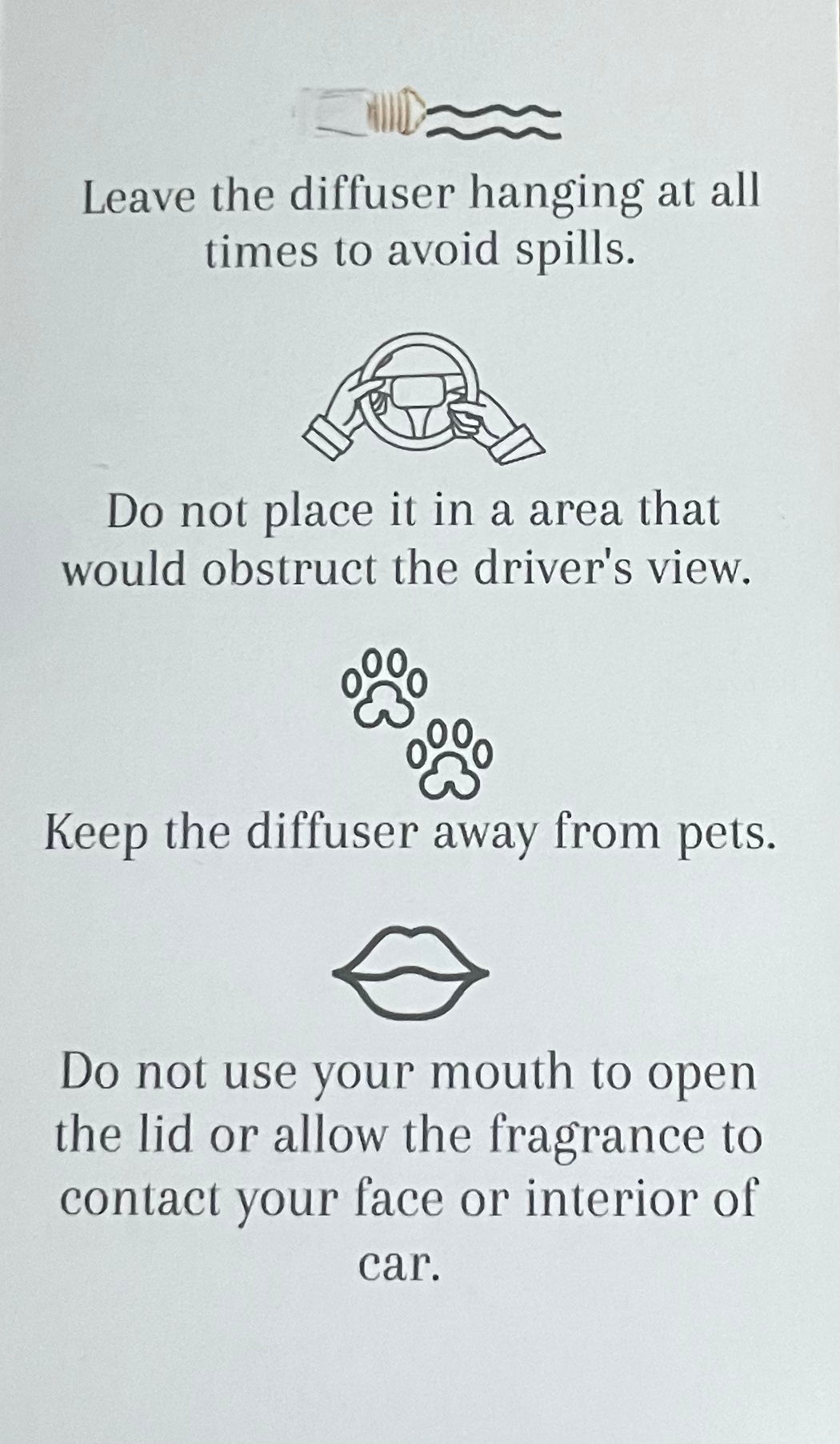 Liquid Candle Car Diffuser