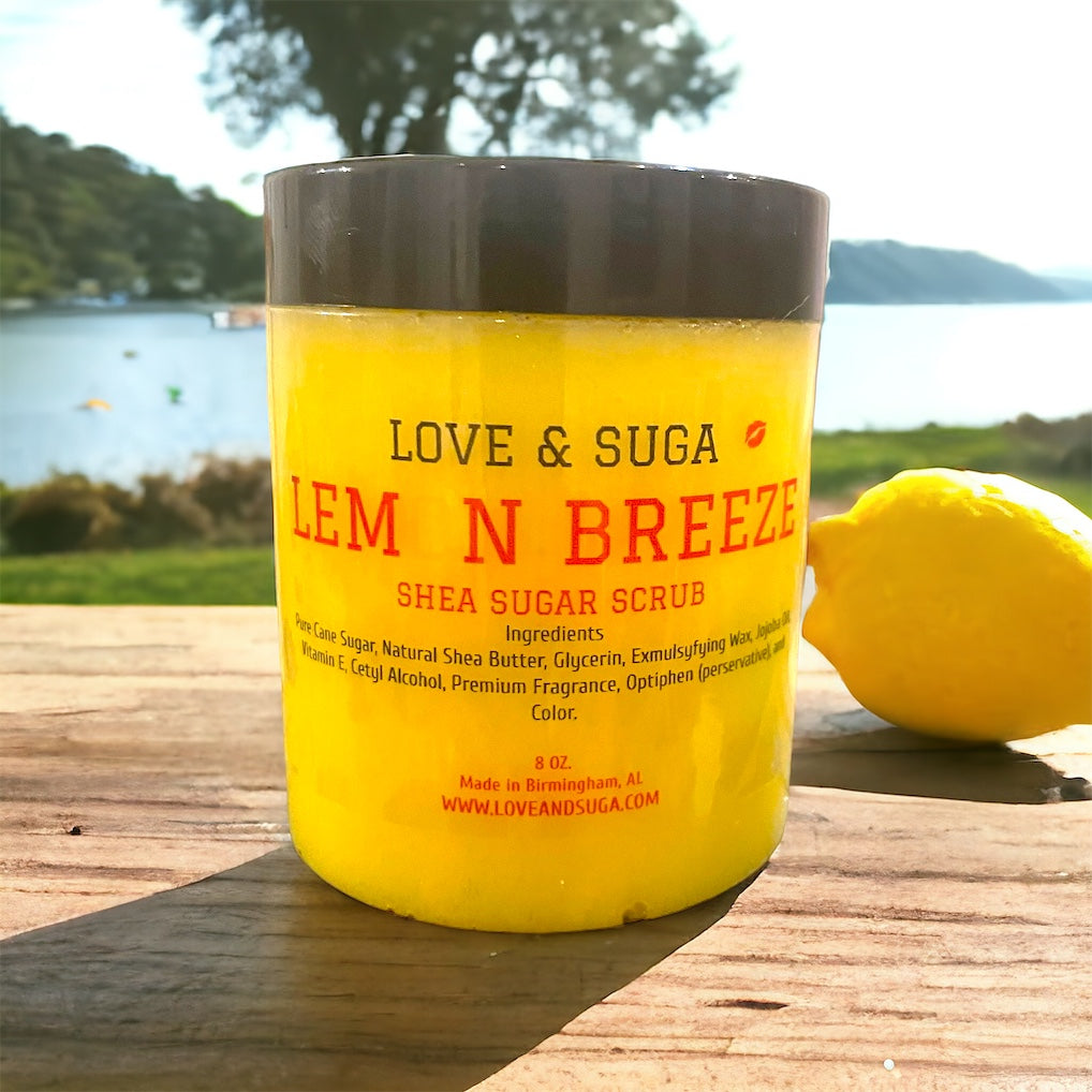 Shea Sugar Scrub Lemon Breeze
