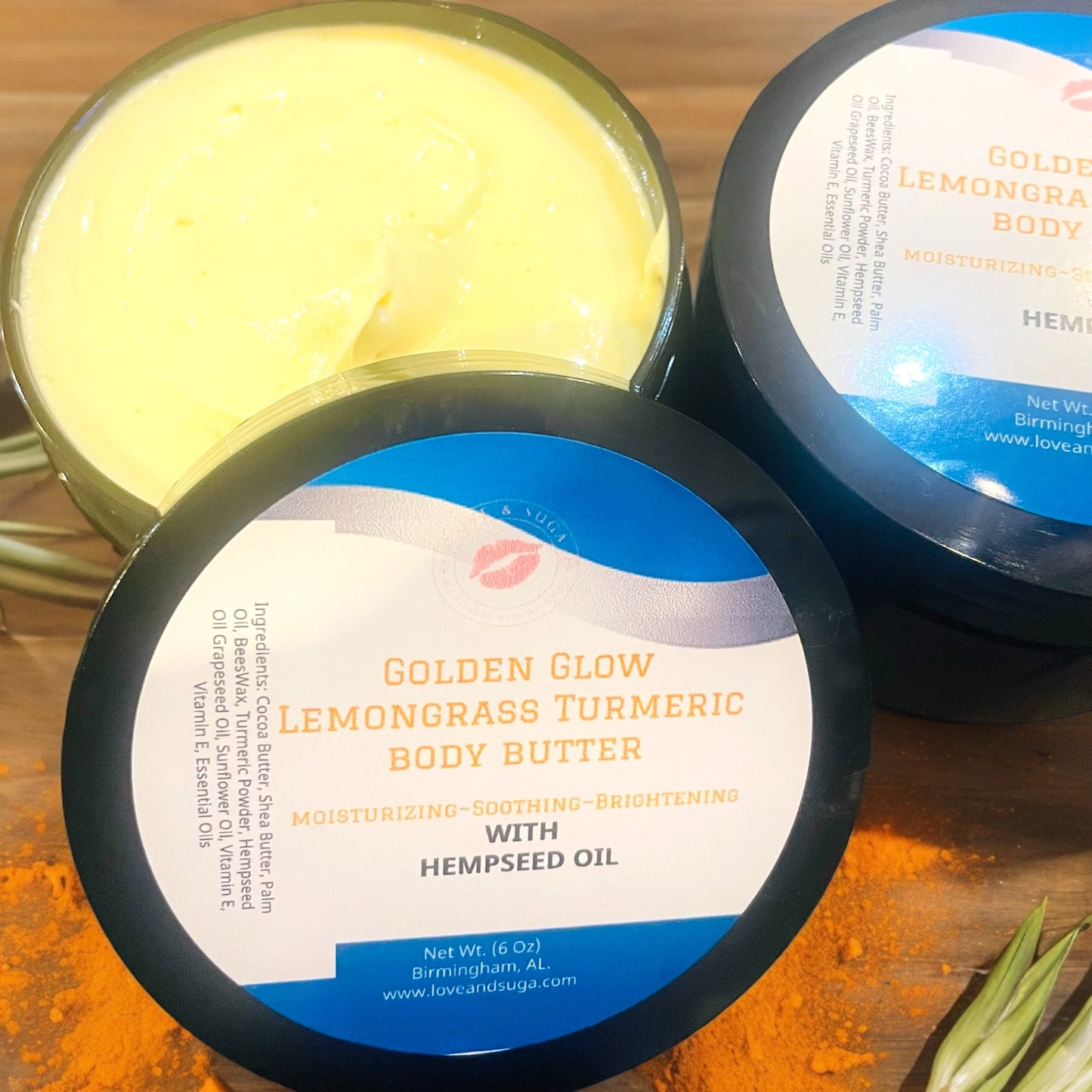 Organic Lemongrass Turmeric Body Butter