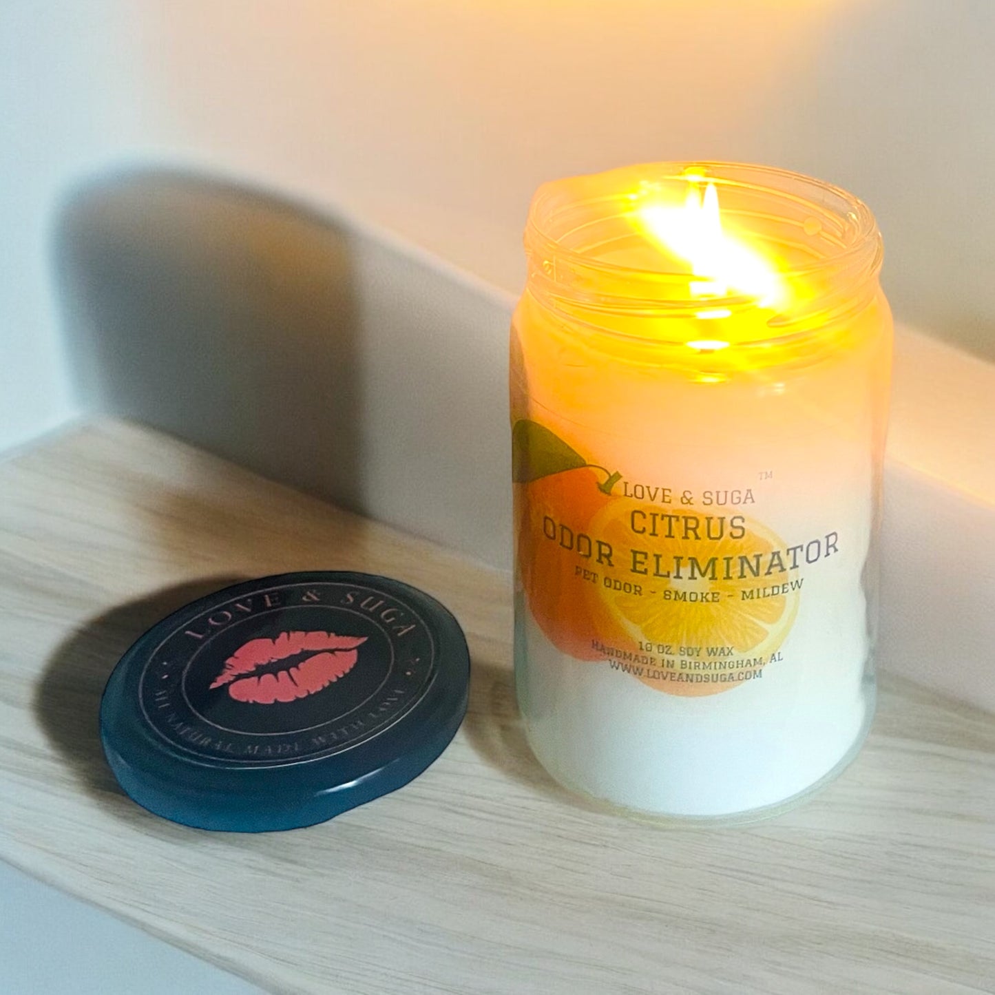 Fresh Escape Citrus Odor Eliminator Candle