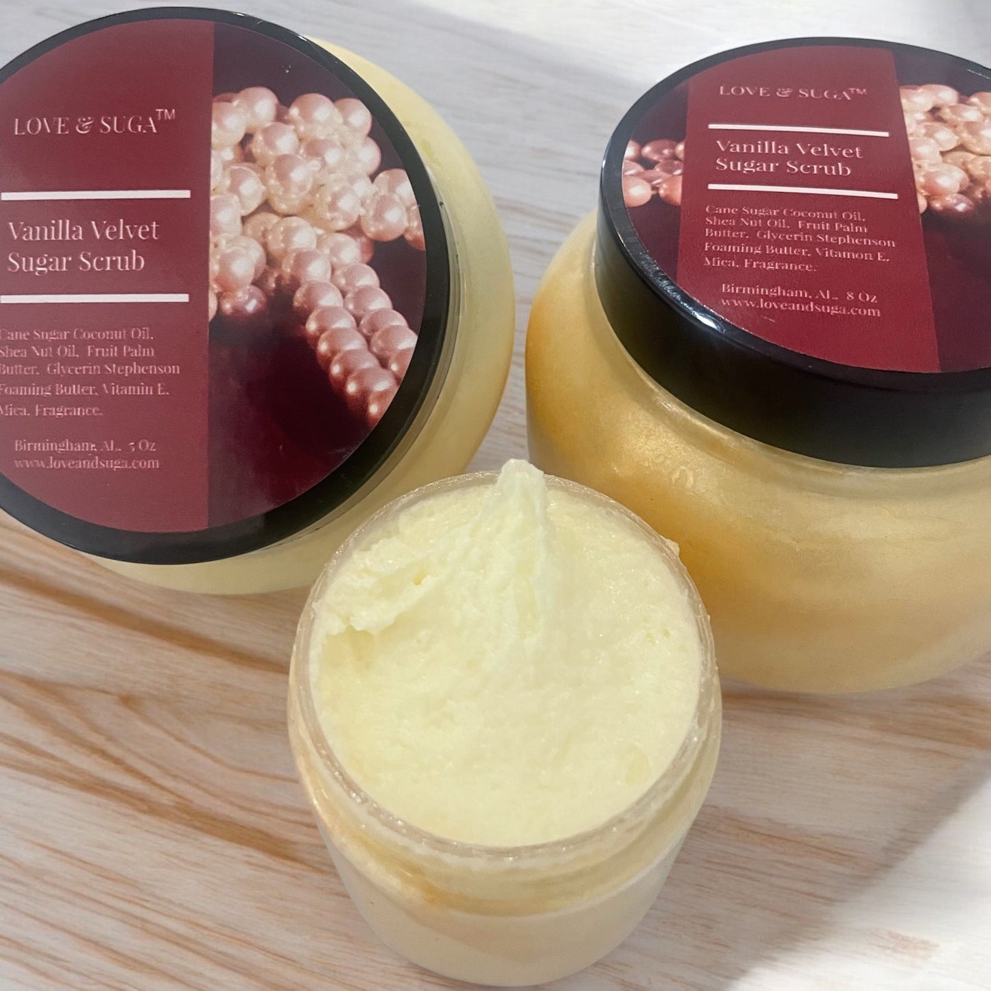 Vanilla Velvet Sugar Scrub