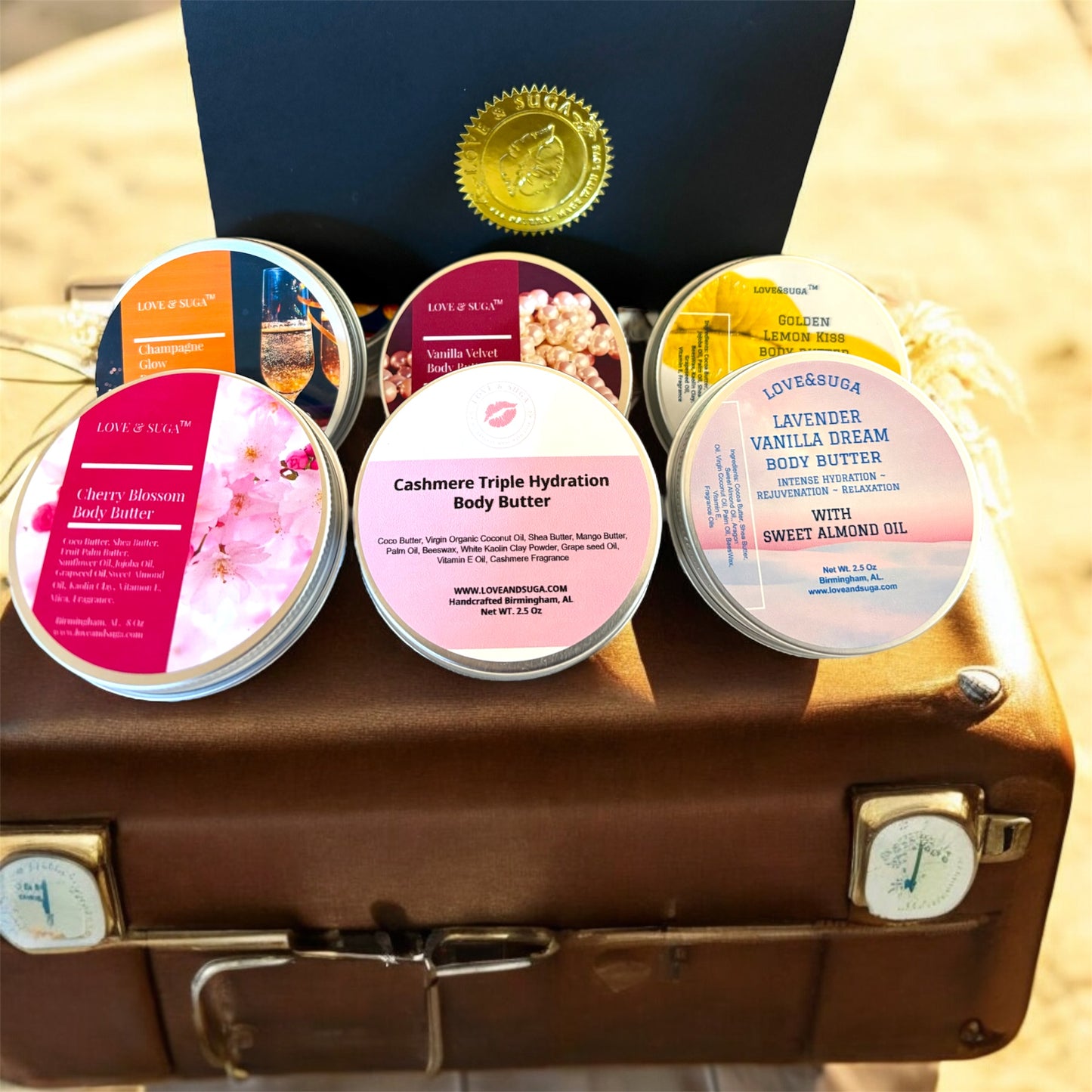 Travel Luxury Body Butters