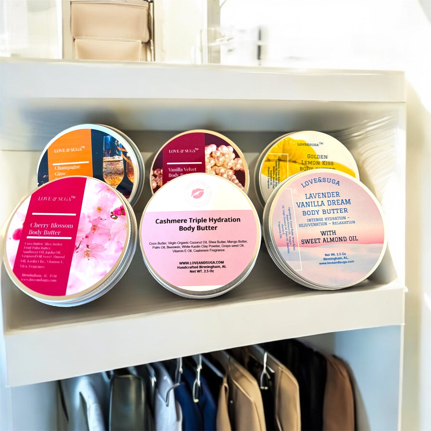 Travel Luxury Body Butters