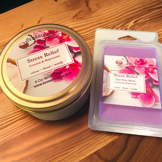 Stress Relief Candle / Stress Relief Wax Melts