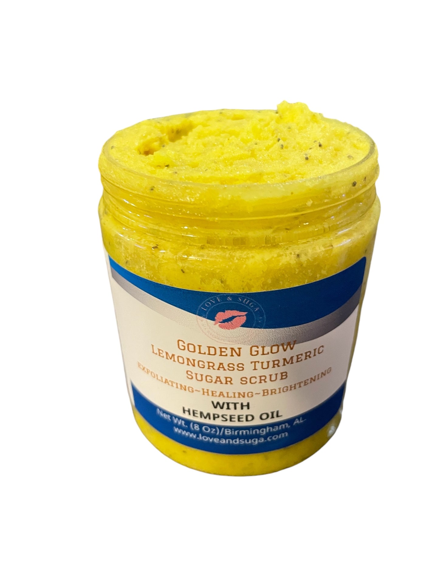 Turmeric Lemongrass Sugar Scrub