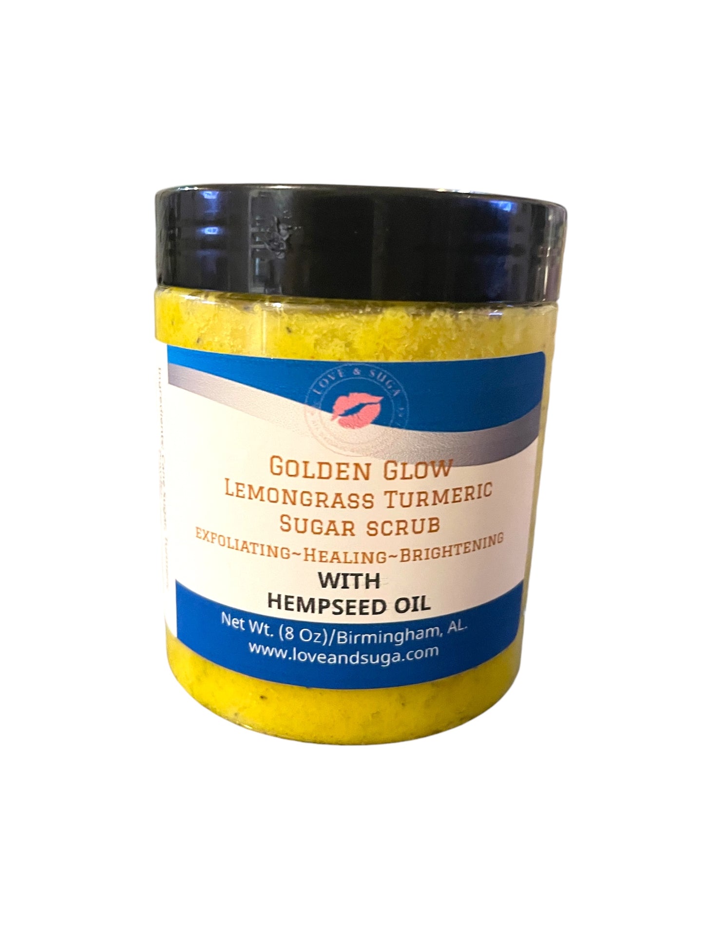 Turmeric Lemongrass Sugar Scrub