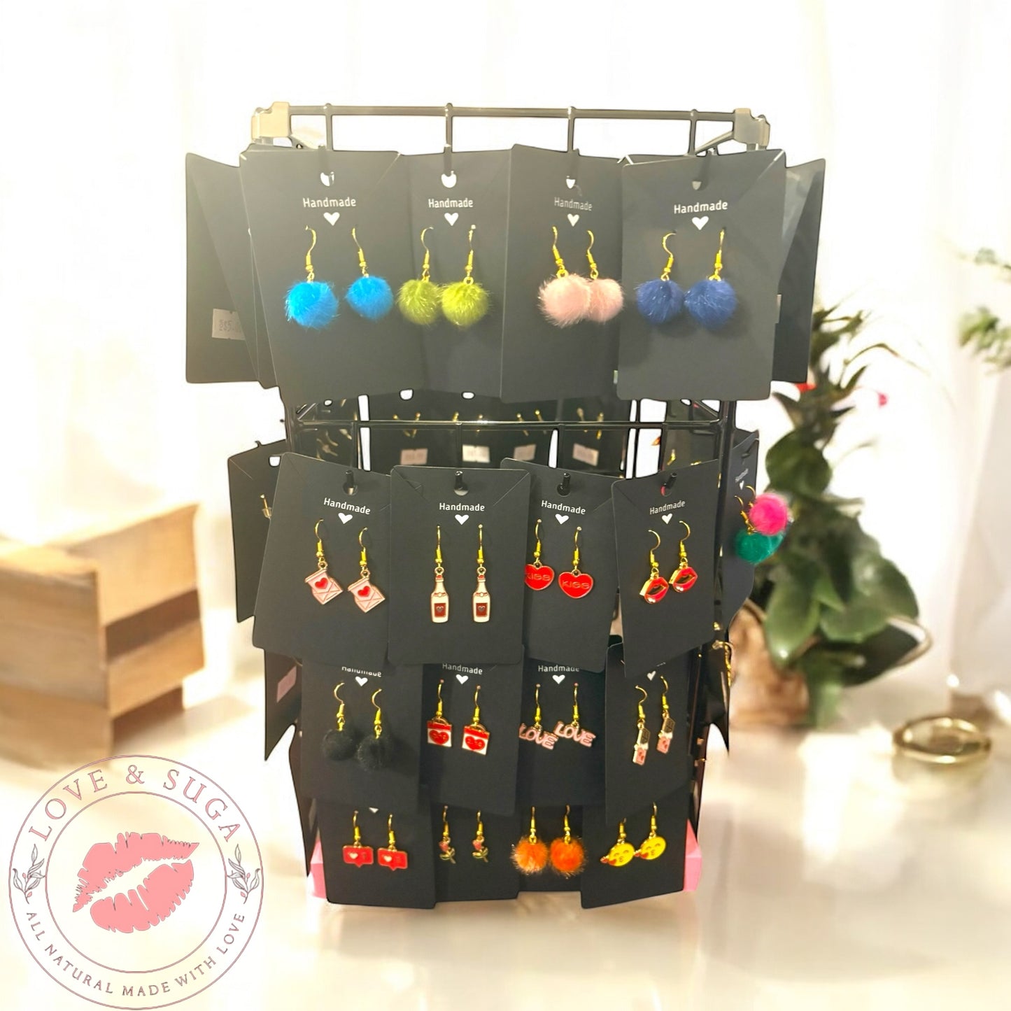 Sweetheart Double Plush Dangles