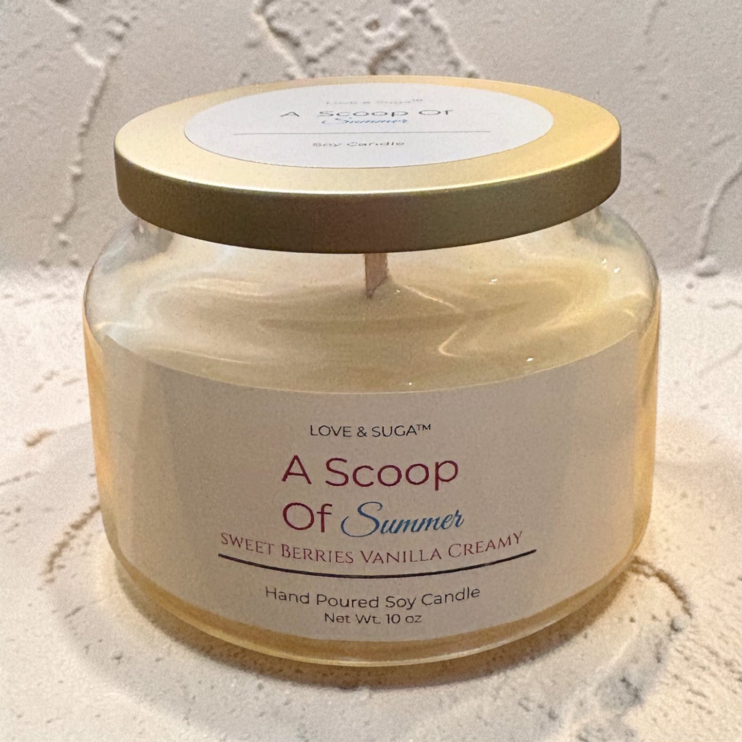A Scoop Of Summer Candle