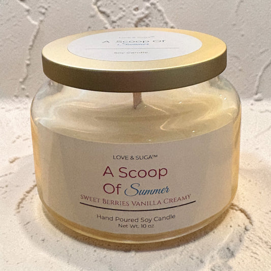 A Scoop Of Summer Candle
