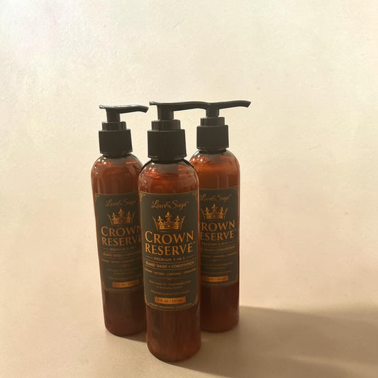 Crown Reserve™️ 2-in-1 Beard Wash + Conditioner