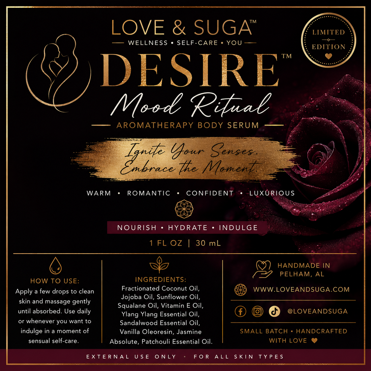 Limited Edition: DESIRE (Batch No: 001)