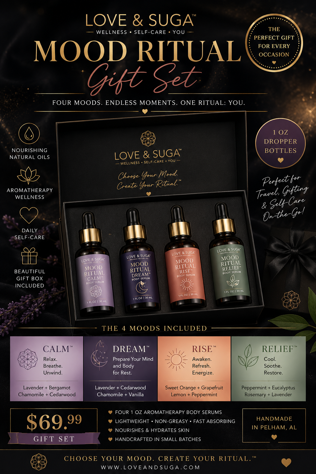 LOVE & SUGA™️ MOOD RITUAL DISCOVERY SET